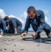 USS Harpers Ferry Conducts Gun Shoot