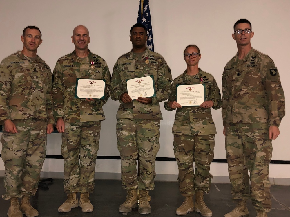 824th QM End of Tour Awards