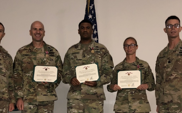 824th QM End of Tour Awards