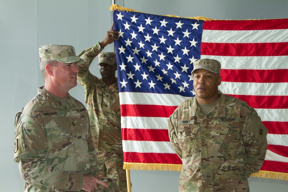 Chaney Promotion to Chief Warrant Officer 2
