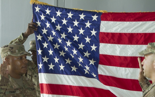 Chaney Promotion to Chief Warrant Officer 2