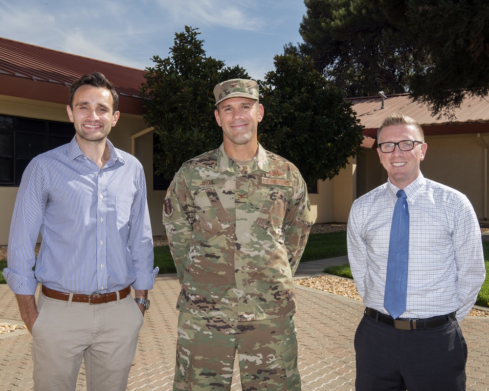 Congressman John Garamendi, D-CA 3rd District Staffers visit Travis AFB