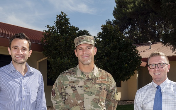 Congressman John Garamendi, D-CA 3rd District Staffers visit Travis AFB