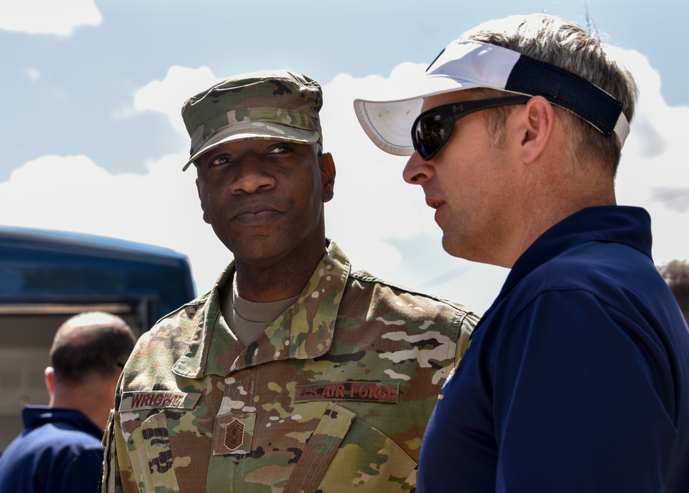 Chief Wright visits Kirtland