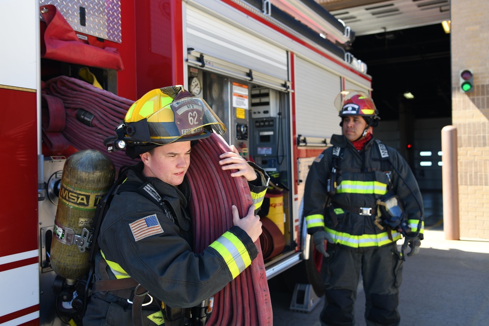 First female firefighter in 20 years