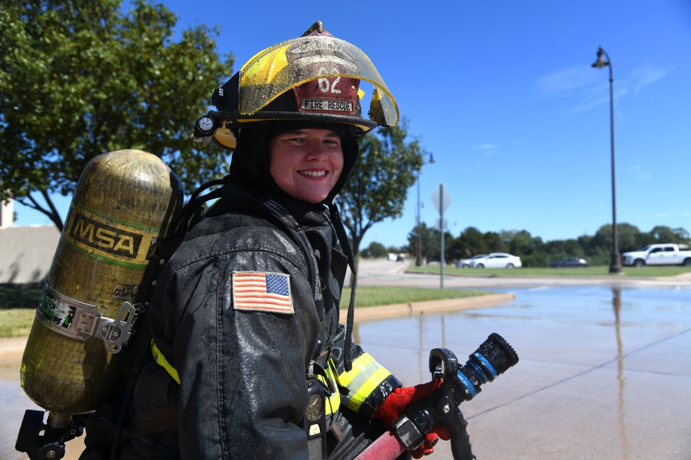 First female firefighter in 20 years