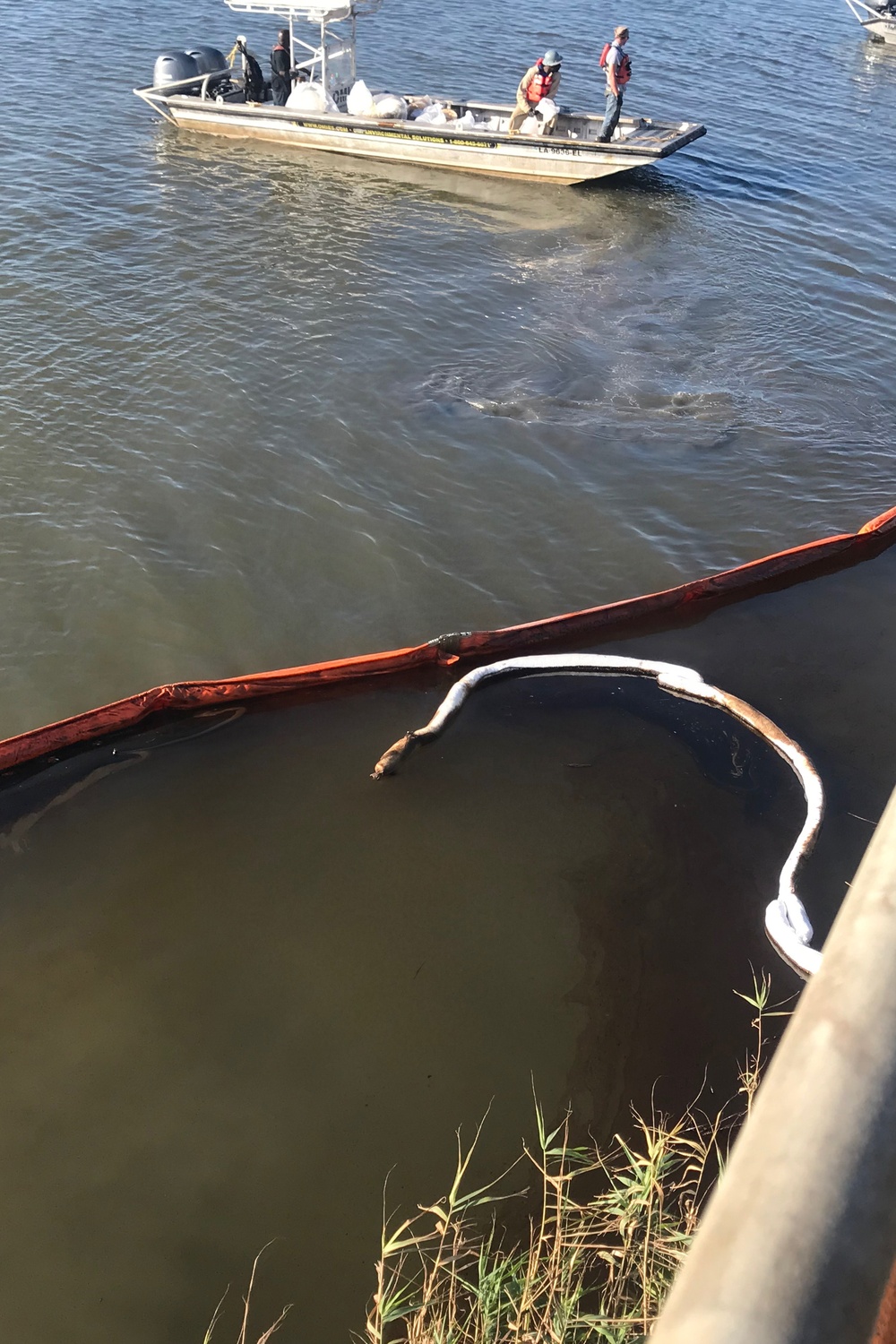 Coast Guard, state agencies responding to oil discharge in North Pass, Louisiana