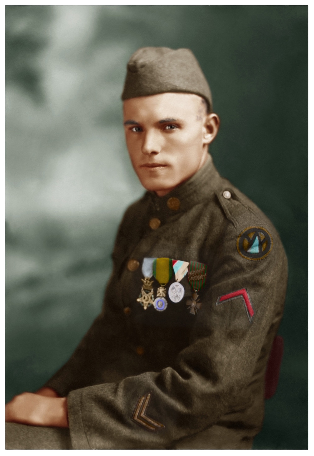Army Pfc. Charles Barger, Medal of Honor, World War I