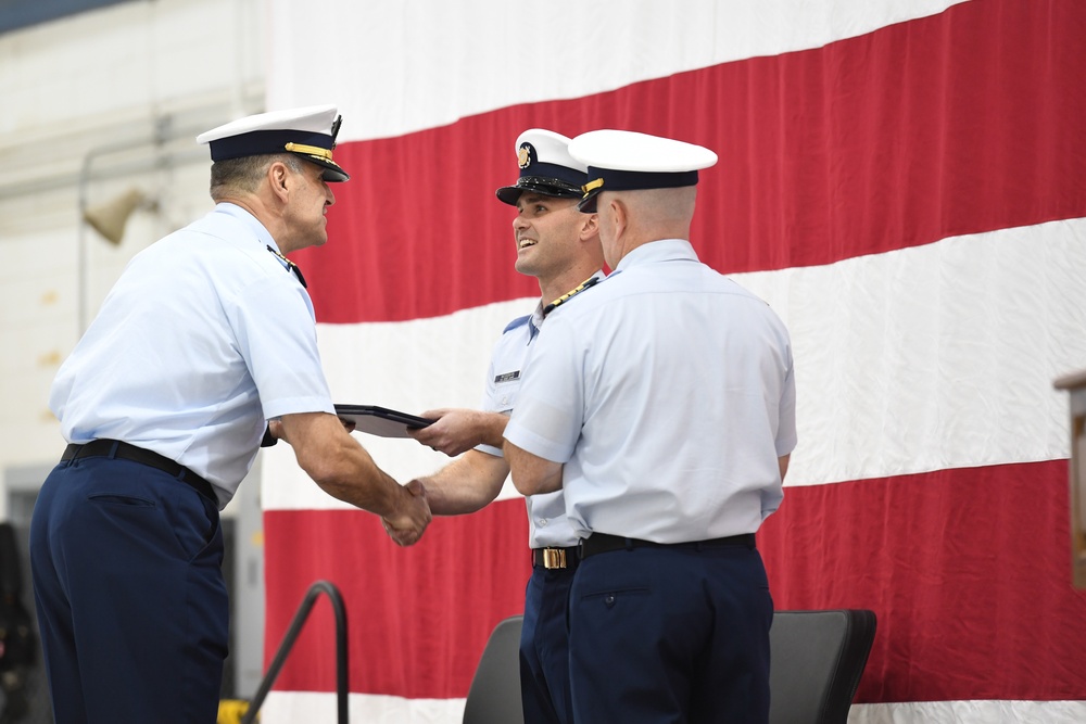 Prestigious award ceremony at Coast Guard Air Staton Atlantic City