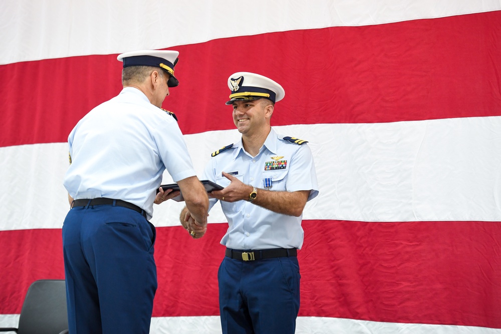 Prestigious award ceremony at Coast Guard Air Station Atlantic City
