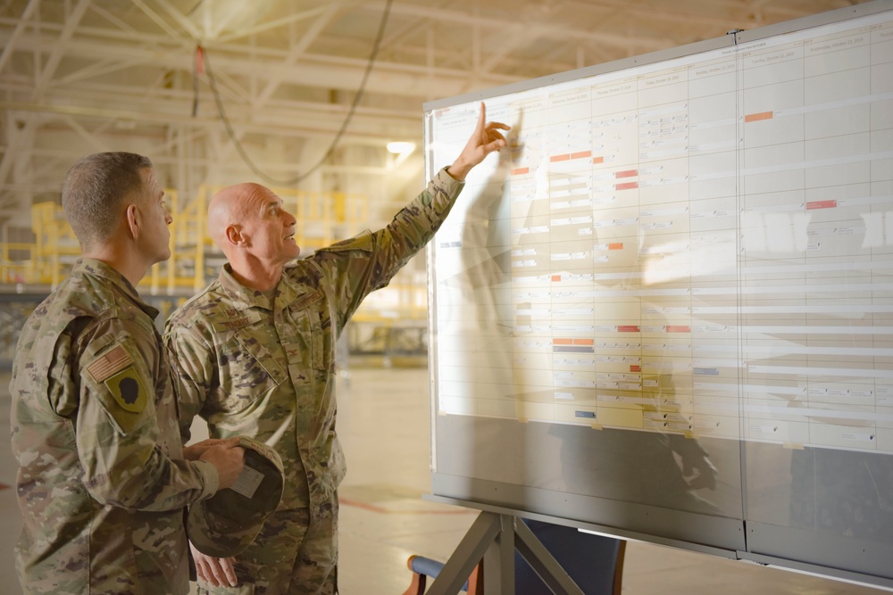 Illinois National Guard Adjutant General pays visit to the 126th Air Refueling Wing
