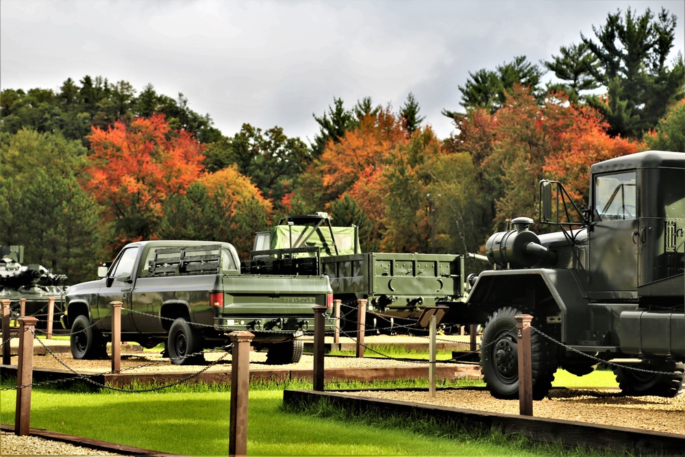 2019 Fall Colors at Fort McCoy's Equipment Park