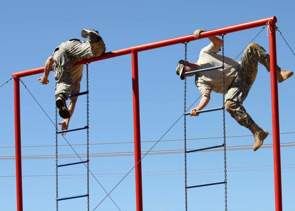 New York Army Guardsmen during 2010 South African Military Skills Competition