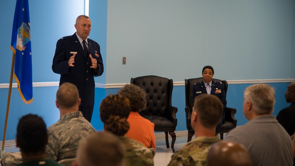 Col. Sledge promotion ceremony