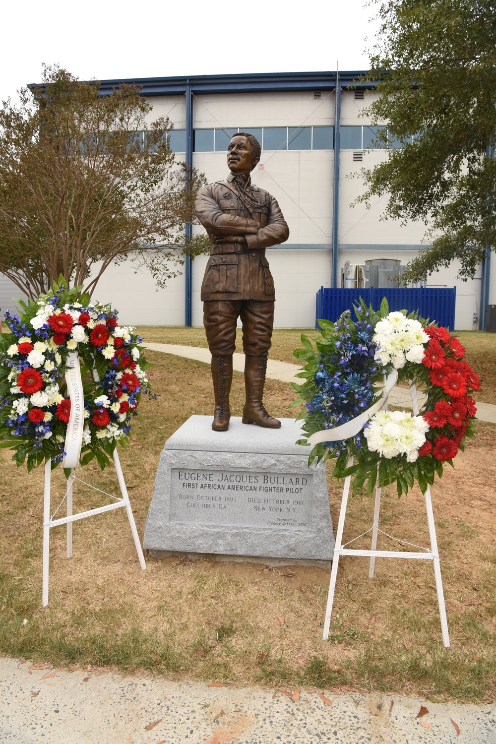 First African American fighter pilot dedication