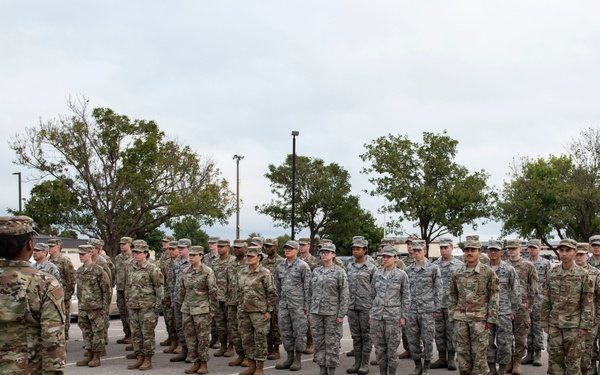 97th LRS Honors BC3 Warriors with Heritage Rock