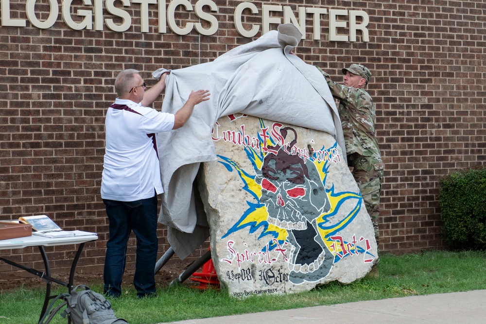 97th LRS Honors BC3 Warriors with Heritage Rock