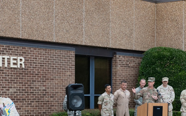 97th LRS Honors BC3 Warriors with Heritage Rock