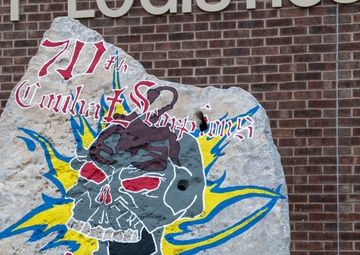 97th LRS Honors BC3 Warriors with Heritage Rock