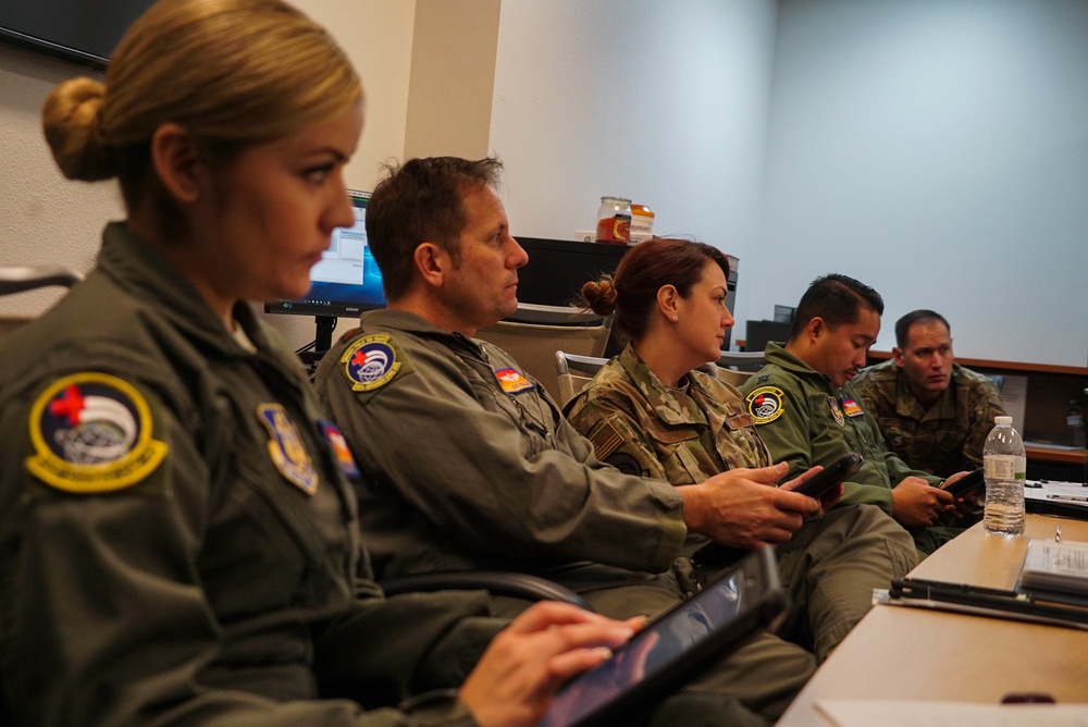 452nd Aeromedical Evacuation Squadron Training Mission