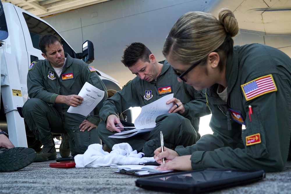 452nd Aeromedical Evacuation Squadron Training Mission