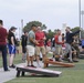 Marines compete in 2019 CG’s Cup Cornhole Tournament