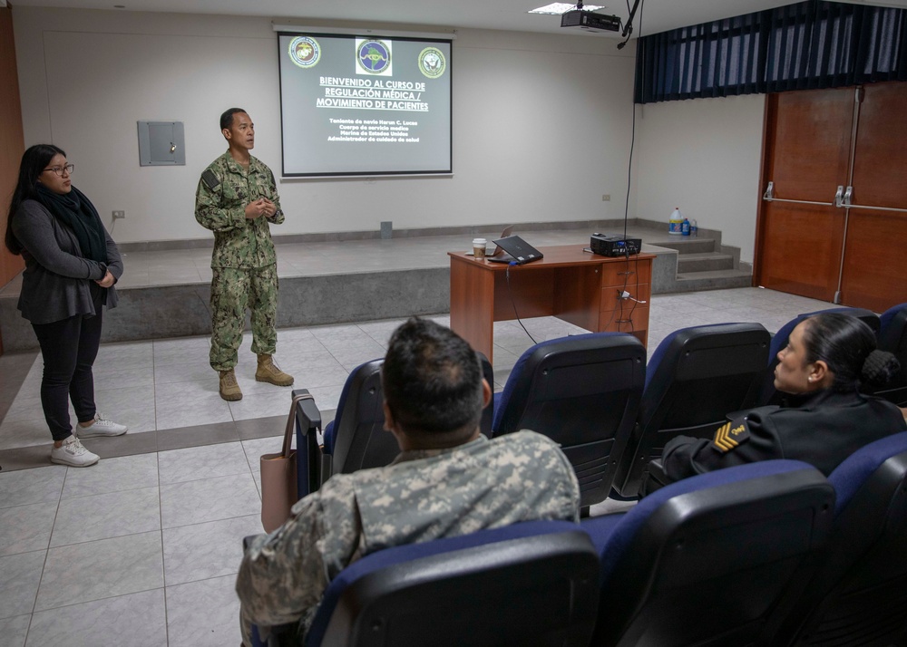 U.S. Navy Promotes Medical Readiness in Peru