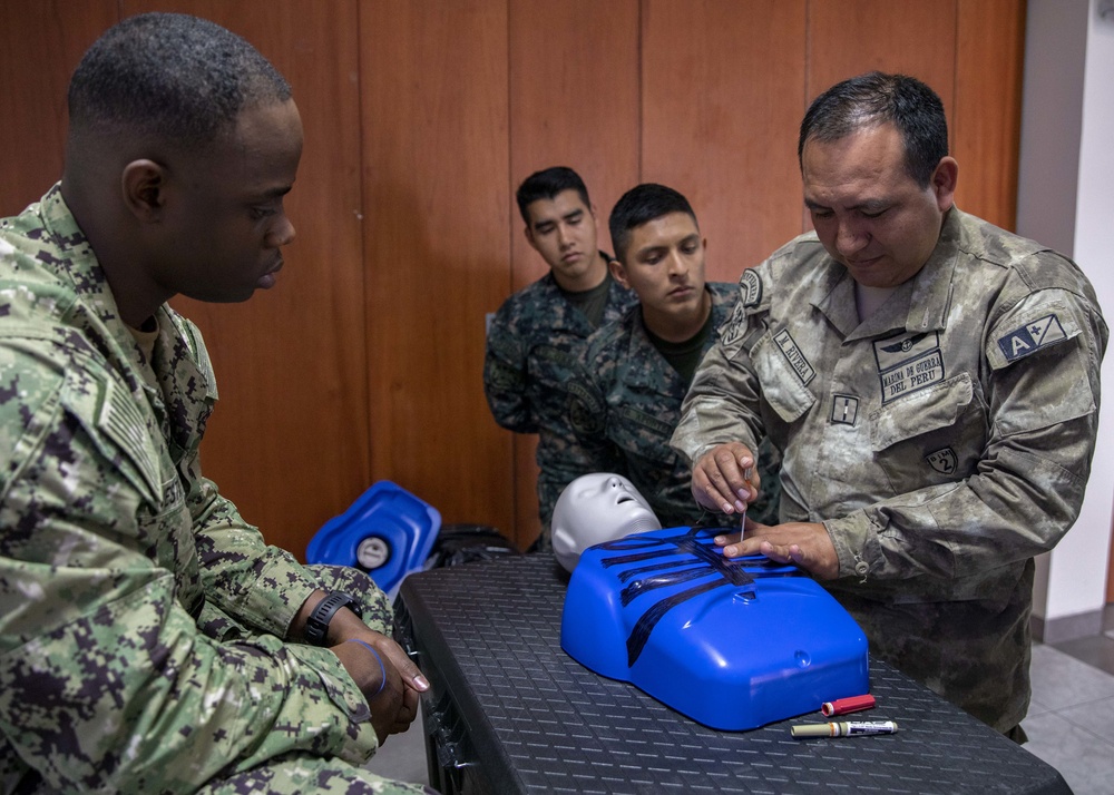 U.S. Navy Promotes Medical Readiness in Peru