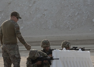 380th ESFS brings proficiency firing to the AOR