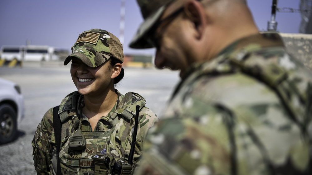 In your Boots: 387th Expeditionary Security Forces Squadron