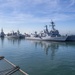 NATO Allies are Moored Pierside at Naval Station Rota