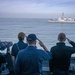 USS Gridley Sailors Render Honors to USS Porter