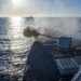 USS Gridley Fires its Mark 45 5-inch gun