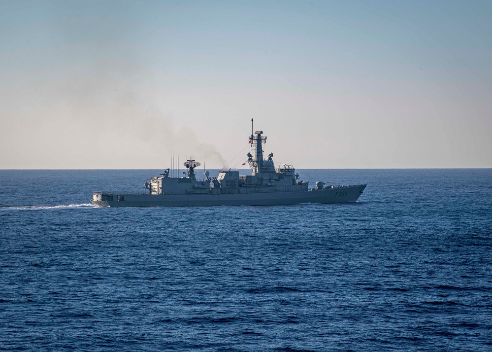 NRP D. Francisco de Almeida Transits the Gulf of Cadiz