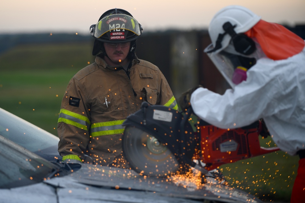 48th CES, EMS spark training