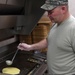 178th services Airmen serve food at annual training