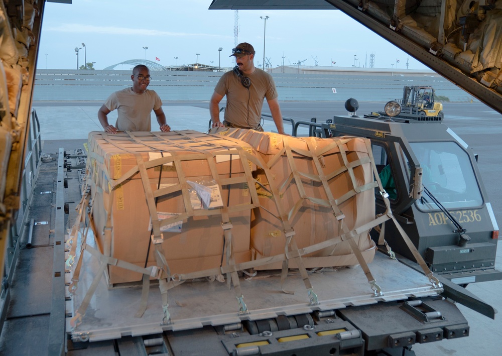 75th EAS Delivers Cargo to FOB in Somalia