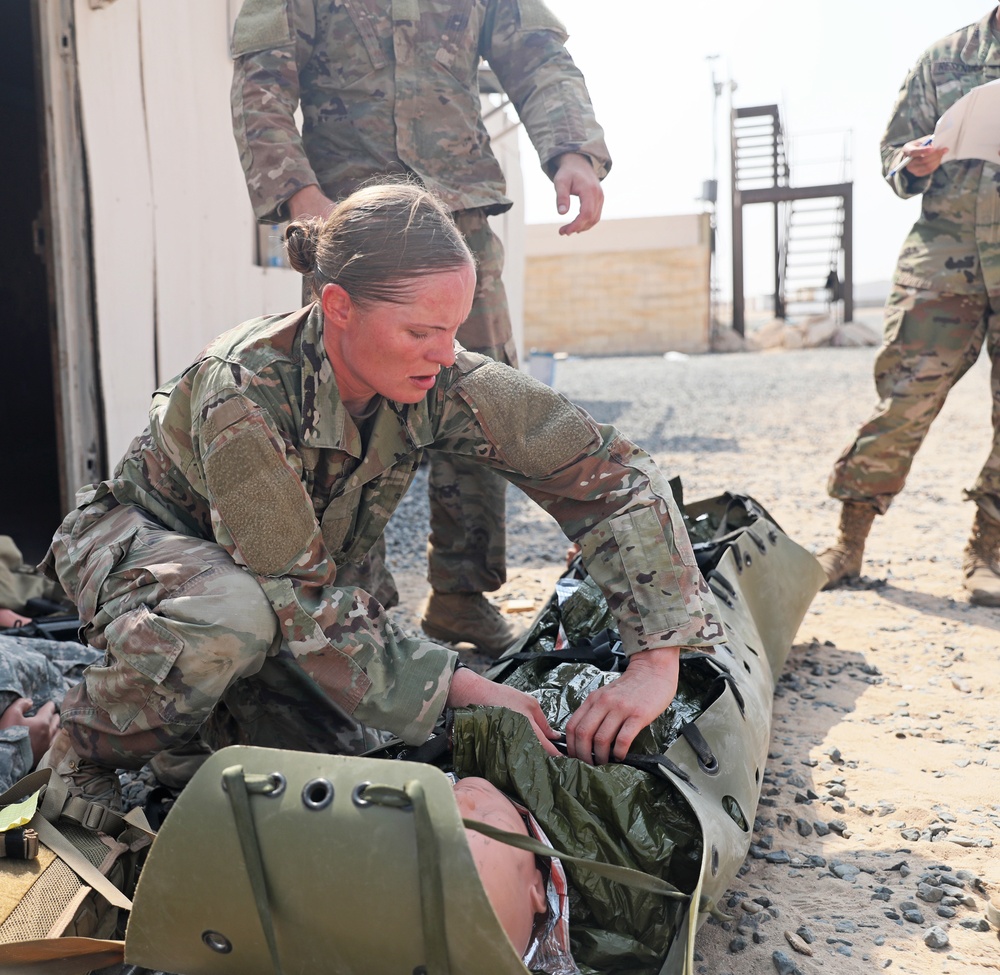 3ABCT Soldiers Overcome Challenging Conditions to Compete in Inaugural &quot;Iron Medic&quot; Competition