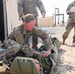 3ABCT Soldiers Overcome Challenging Conditions to Compete in Inaugural "Iron Medic" Competition
