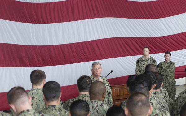 Chief of Naval Personnel, VADM Nowell, visits Sigonella