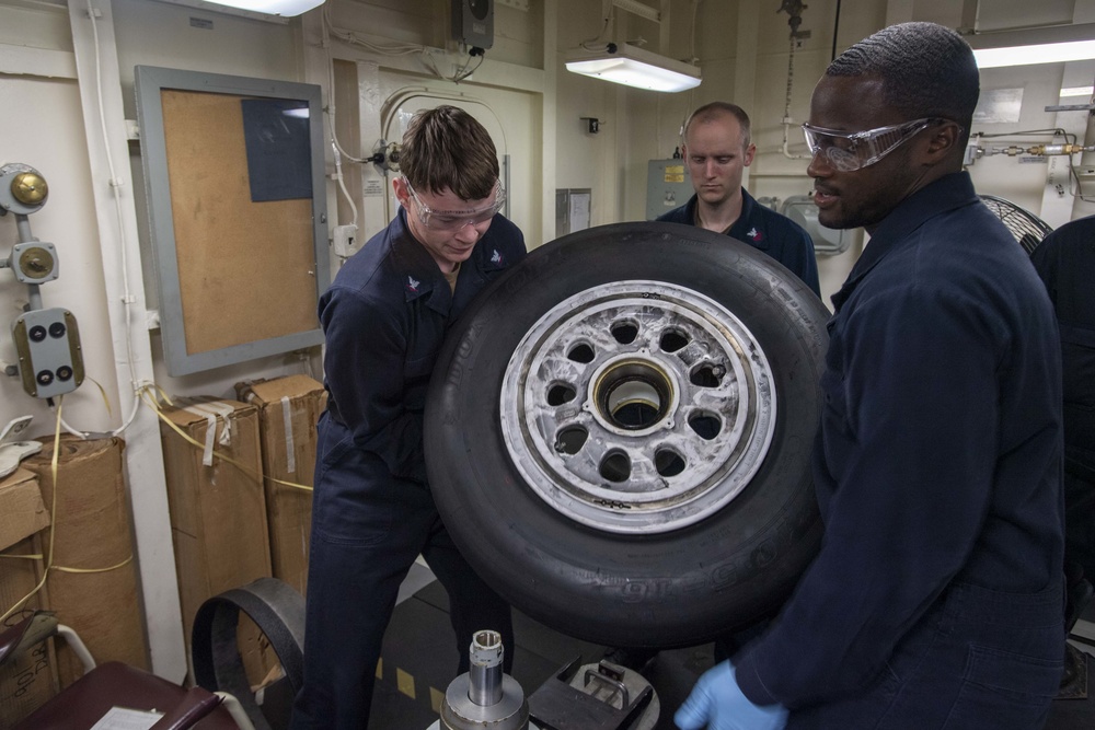 America is underway conducting routine operations in the eastern pacific.