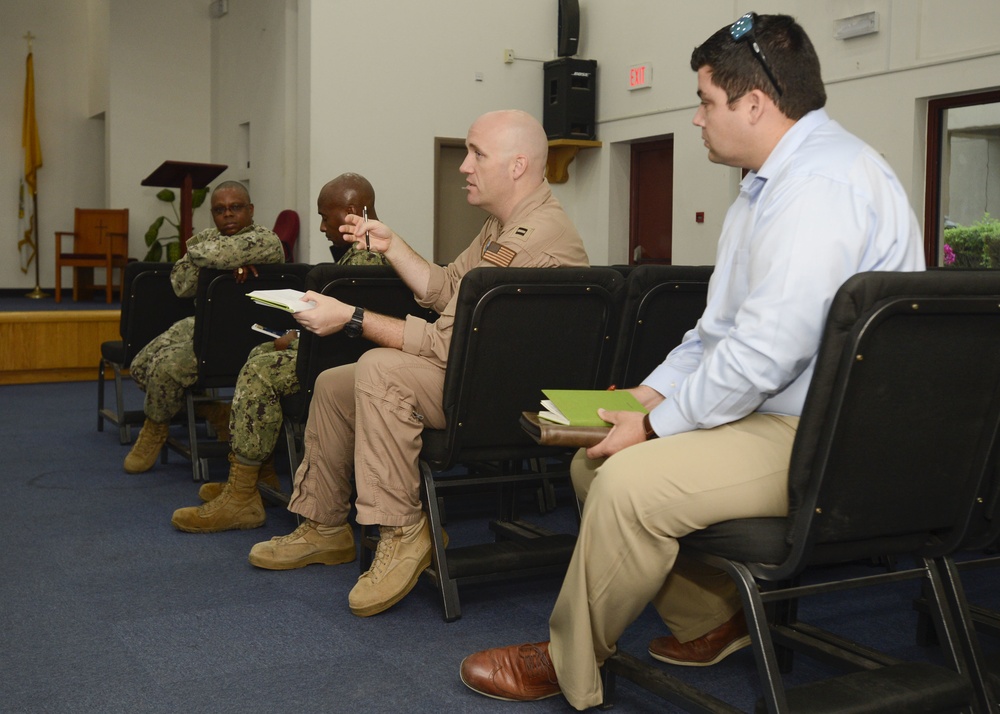 NSA Bahrain Housing Town Hall
