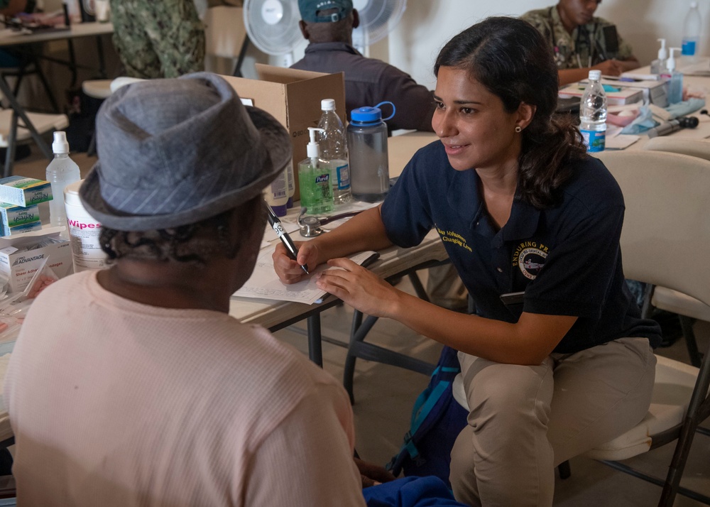 USNS Comfort Visits St. Kitts and Nevis