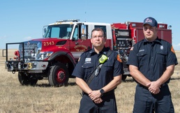 Schriever Firefighters support Blaney Fire response