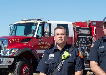 Schriever Firefighters support Blaney Fire response