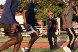 Tony Lightner, despite health hurdles, has trained kids in track and field for free since 2006.