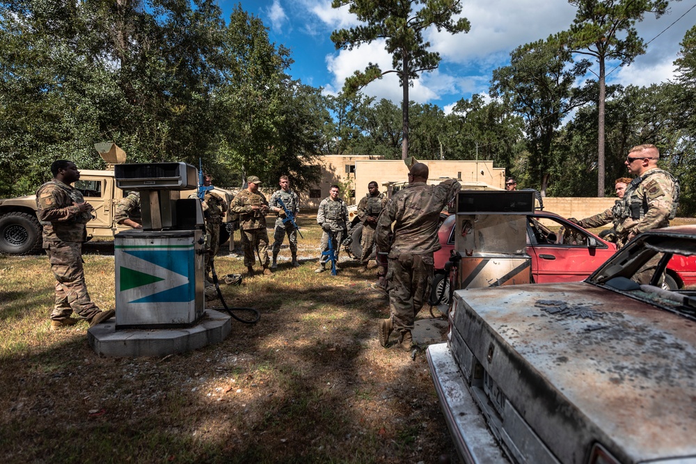 23d SFS conducts field convoy operation