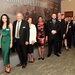 Museum staff members at new exhibit reception