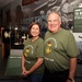 Museum staff members in new exhibit