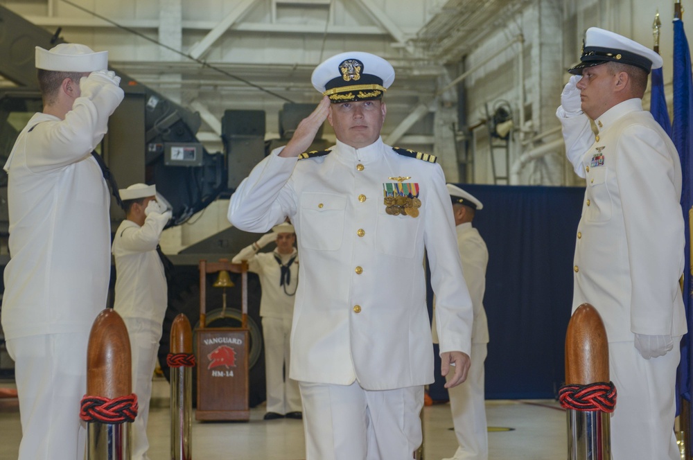 HM-14 Change of Command
